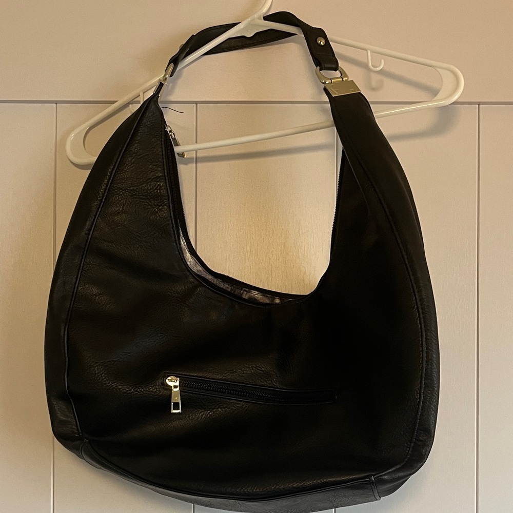 Chic Black Hobo Bag